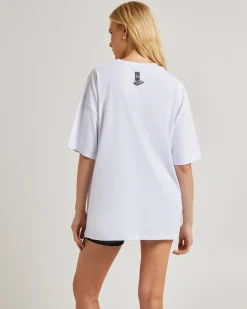 Dominoes Relaxed Short Sleeve T-Shirt White