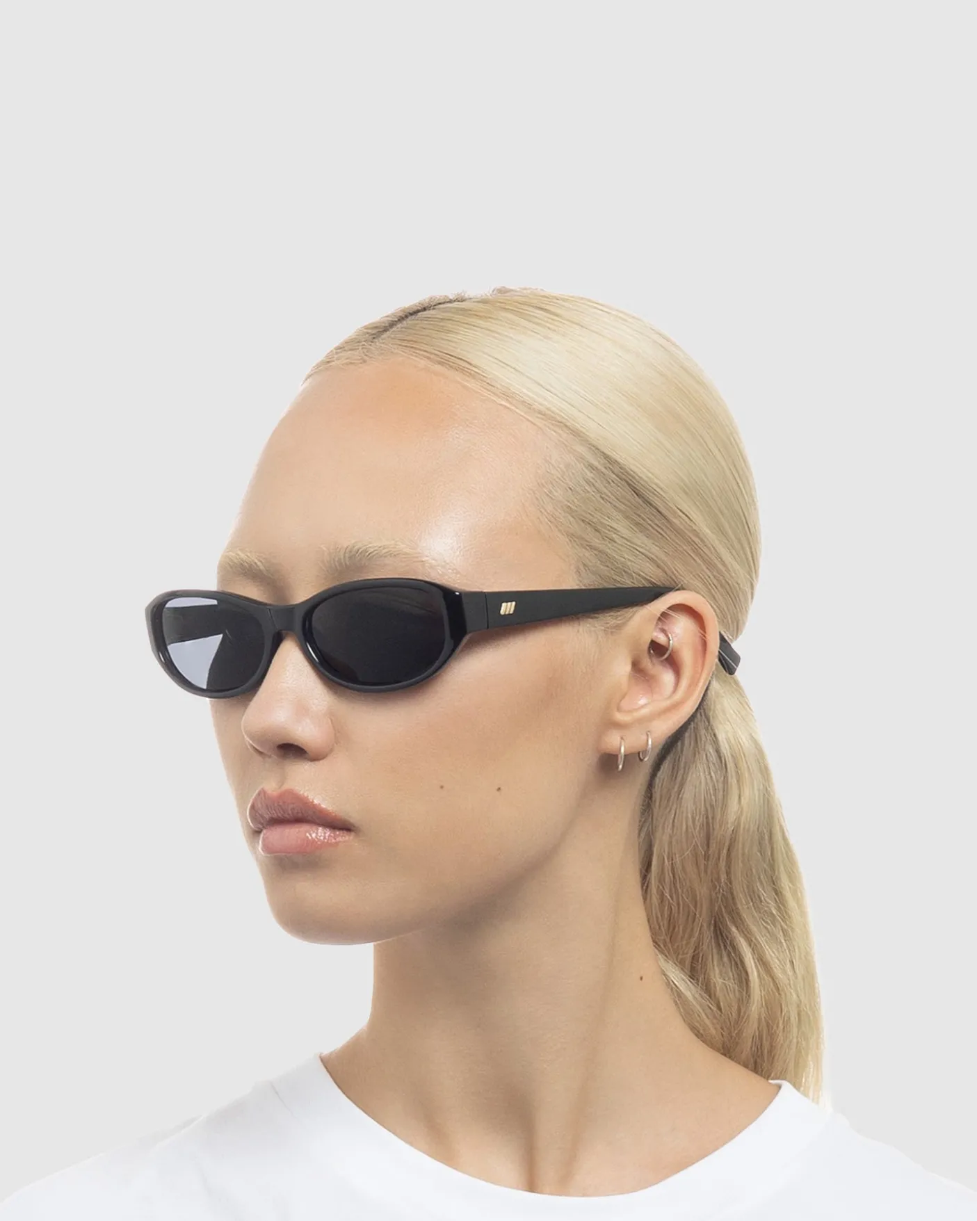 Don't Cha Sunglasses Black/Smoke Mono