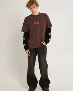 Double Trouble Layered Boxy T-Shirt