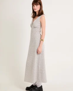 Drew Seersucker Maxi Dress