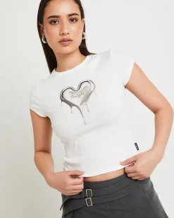 Dripping Heart Baby Tee