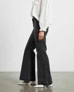 Eastcoast Flare Jeans Brad Black