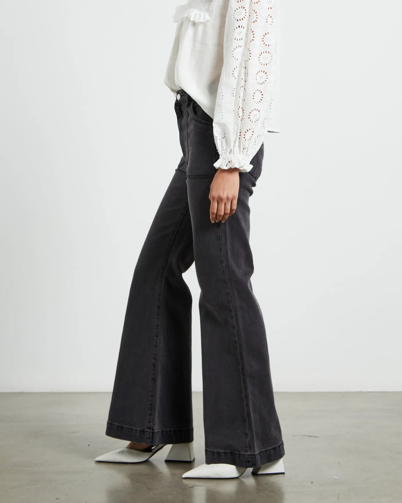 Eastcoast Flare Jeans Brad Black