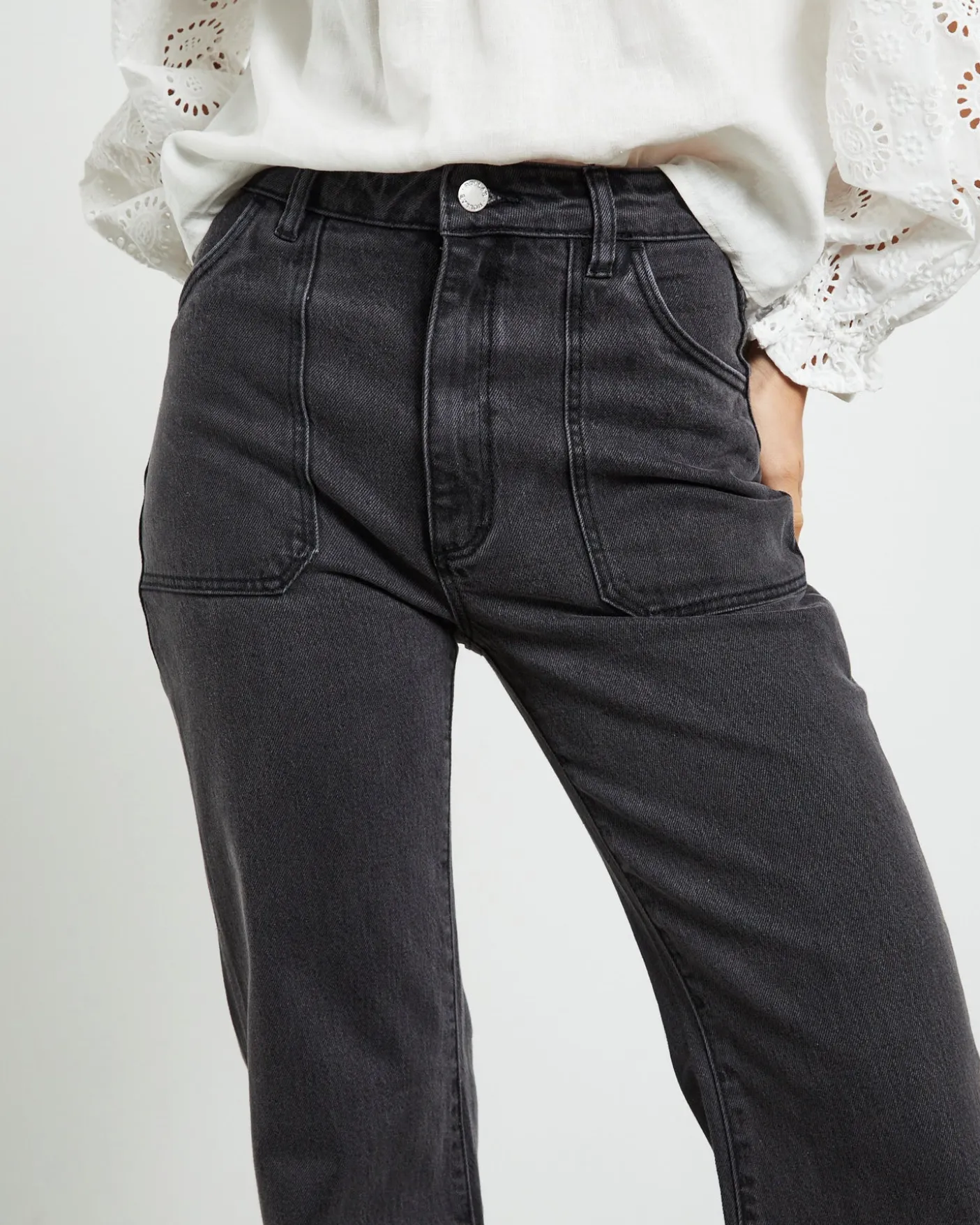Eastcoast Flare Jeans Brad Black