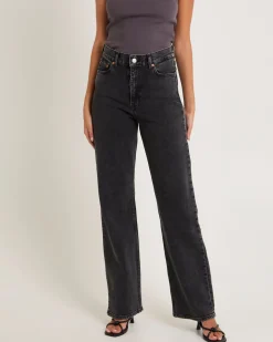 Echo Denim Jeans Tar Retro Black