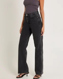 Echo Denim Jeans Tar Retro Black