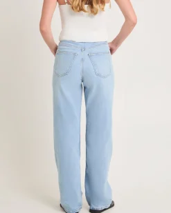 Echo Straight Denim Jeans Bay Sky Fade