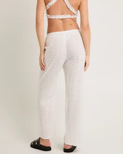 Elin Broderie Pants