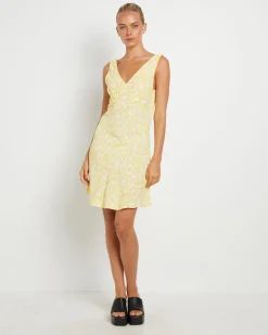 Eliza Mini Dress in Valerie Floral