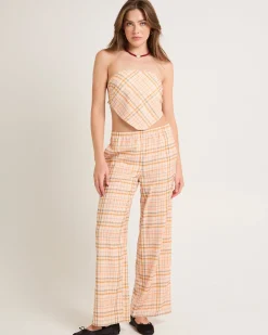 Ellery Printed Bandeau Top