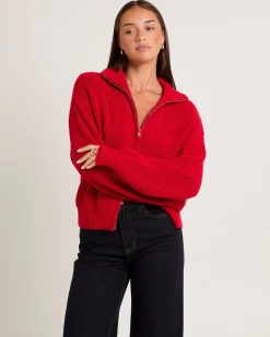 Ellie Double End Zip Longline Cardigan