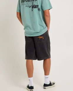 Emb Denim Standard Shorts