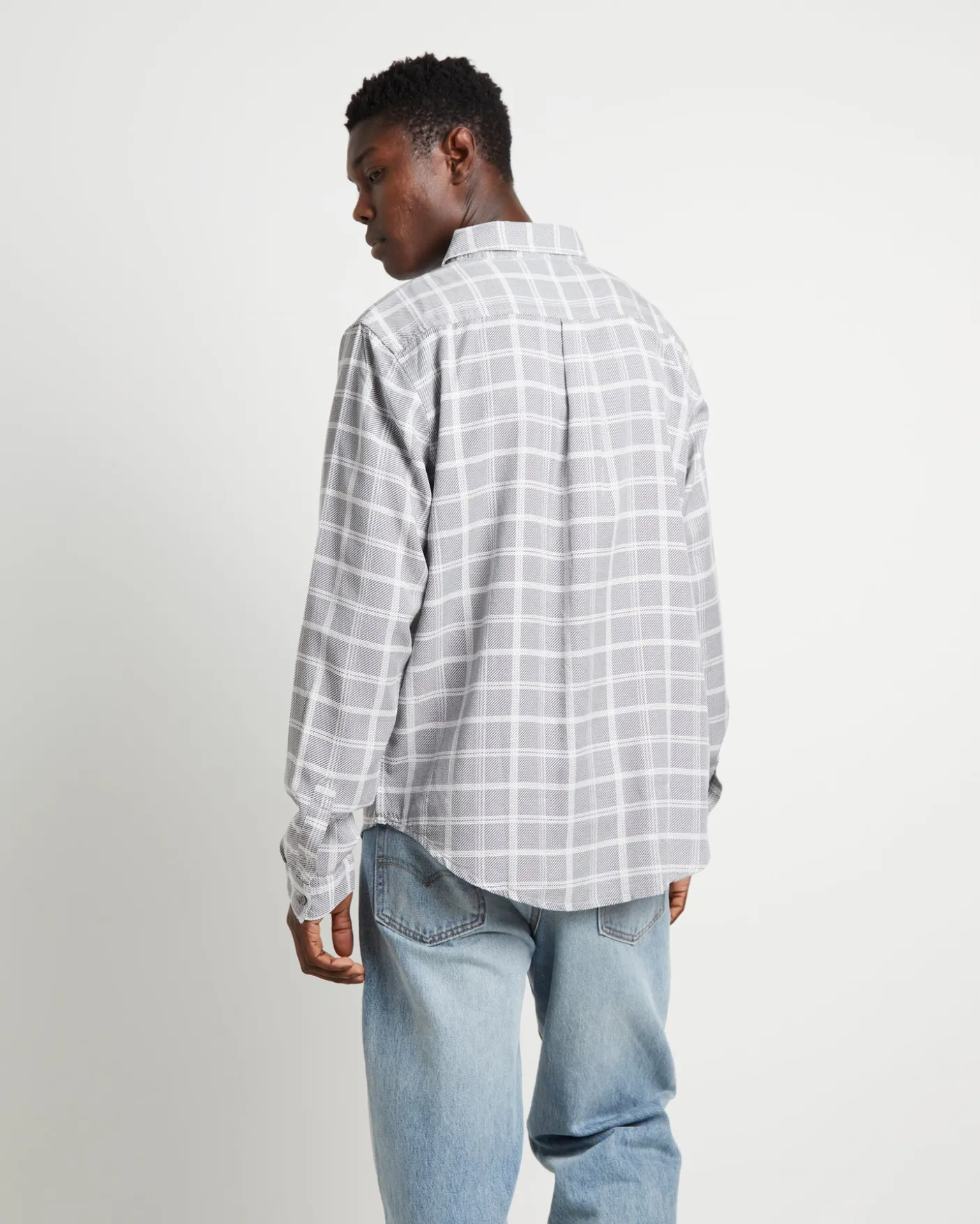 Ennat Long Sleeve Shirt in Check Print