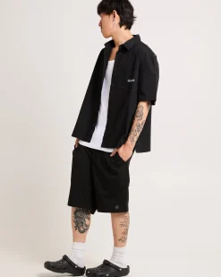 Essence Pinstripe Shorts