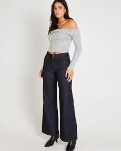 Eva Wide Denim Jeans