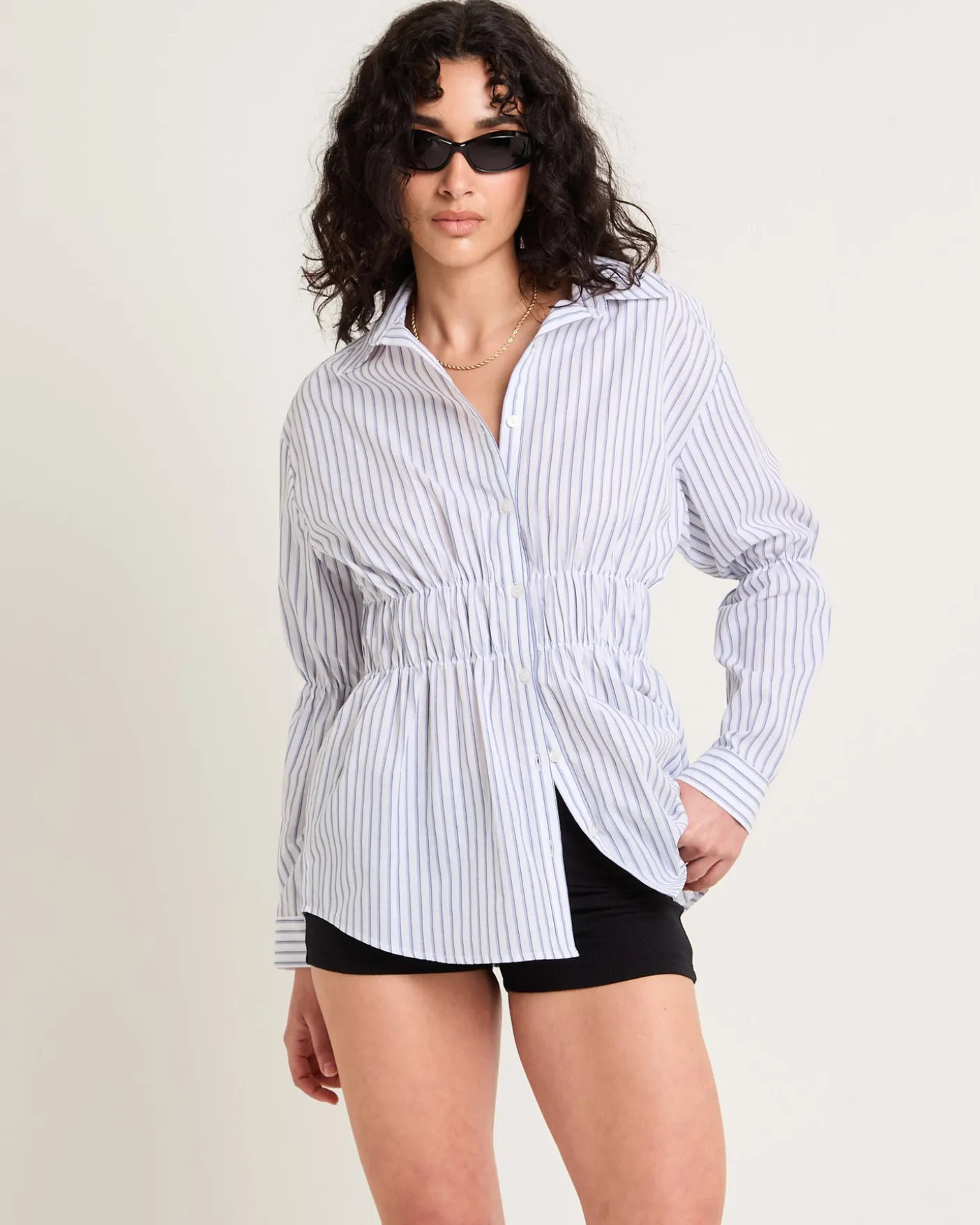 Evelyn Button Down Shirt