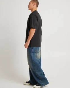 Everyday Slacker T-Shirt Worn Black