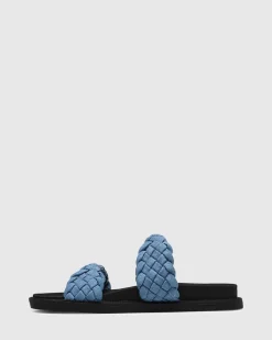 Evil Slides in Blue Denim