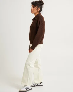 Ezra Half Zip Knit Pull Over