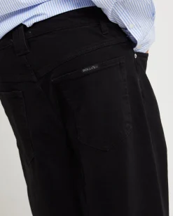 Ezy Barrel Denim Jeans Forever Black