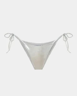Fae Metal Triangle Bikini Top Bikini Set
