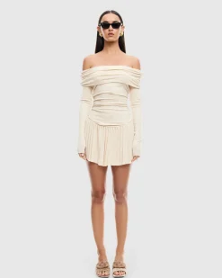 Field Of Dreams Long Sleeve Mini Dress