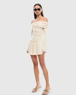 Field Of Dreams Long Sleeve Mini Dress