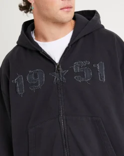 Fifty One Zip Through Hoodie