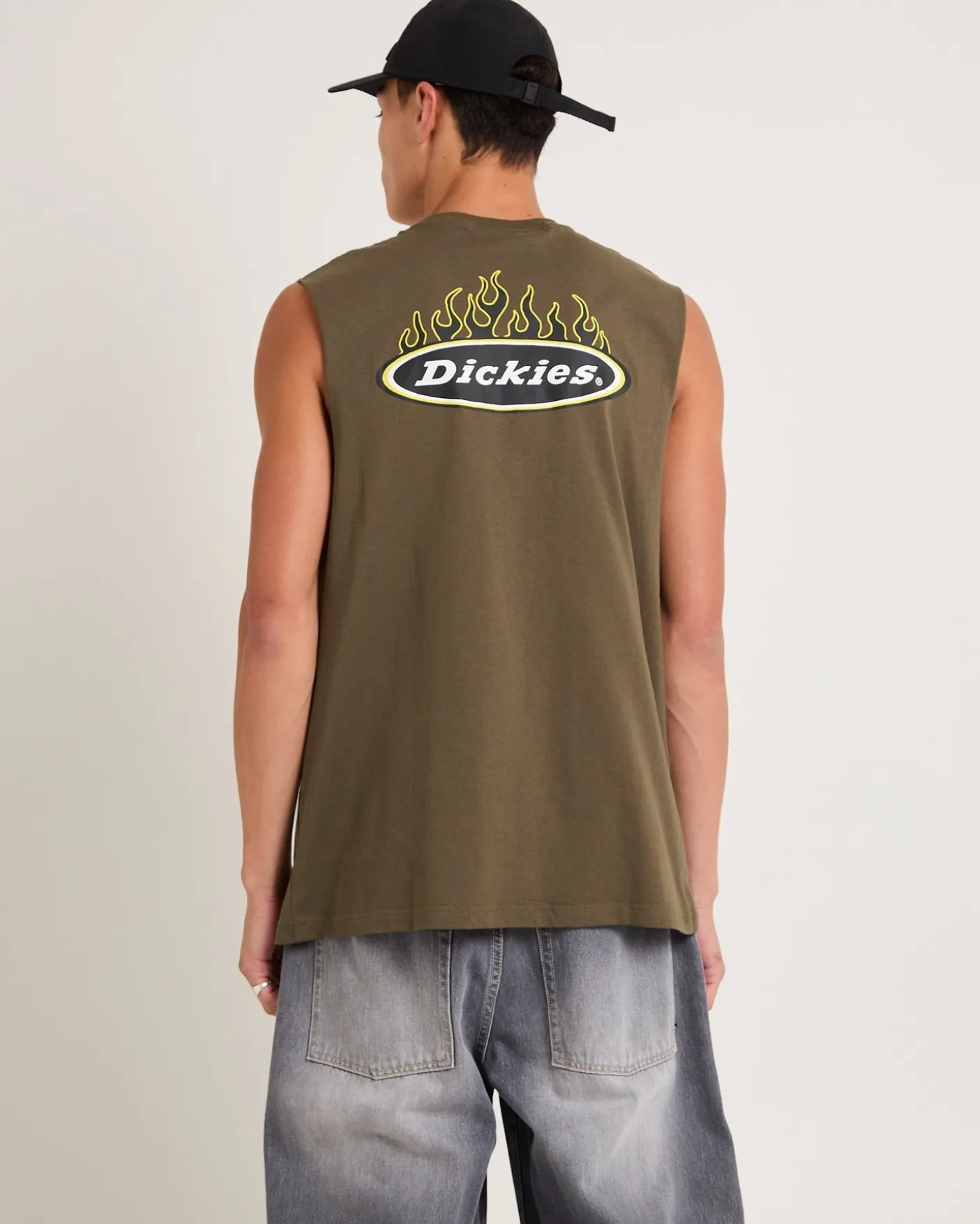 Fire Boy Muscle Tank Top