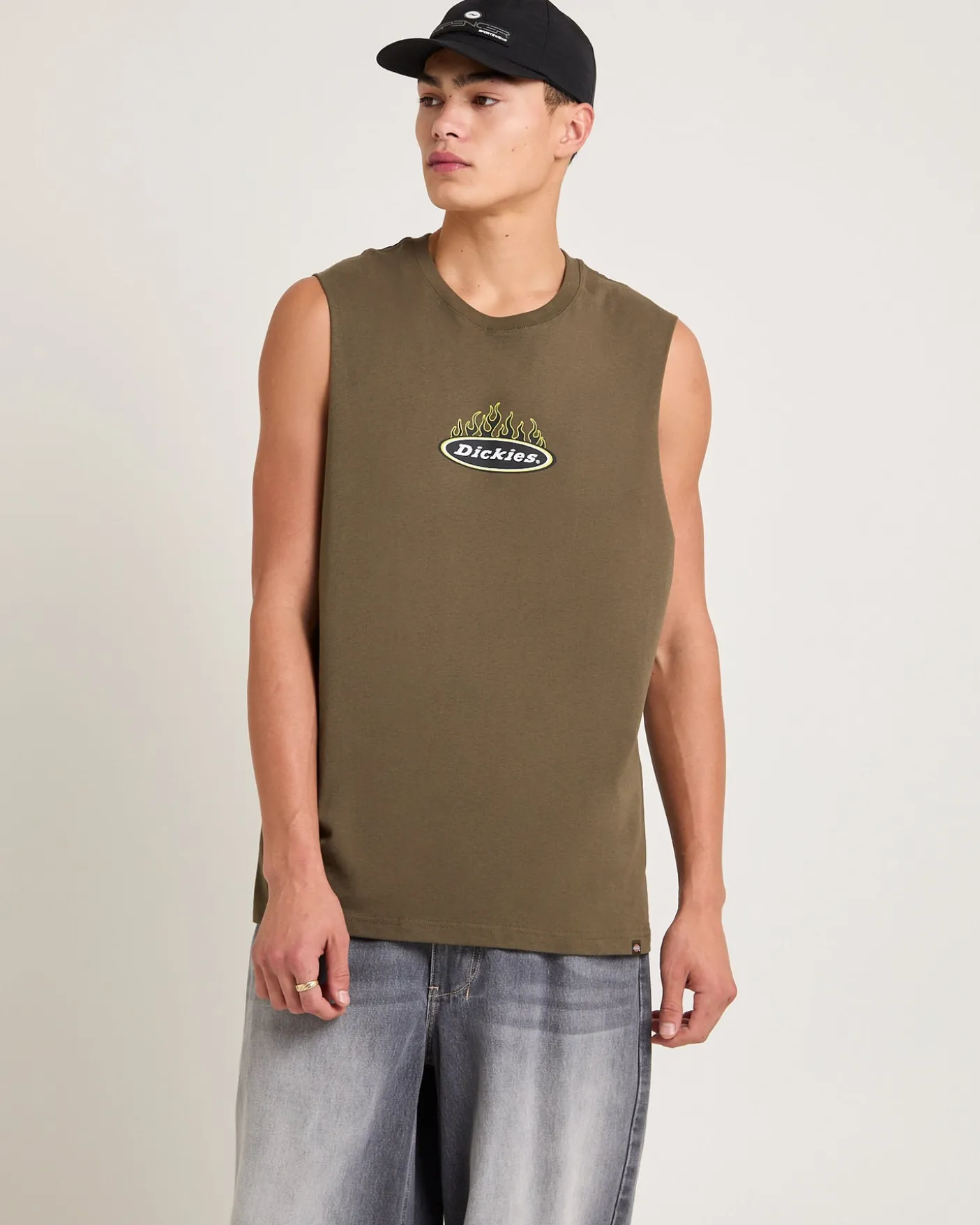 Fire Boy Muscle Tank Top