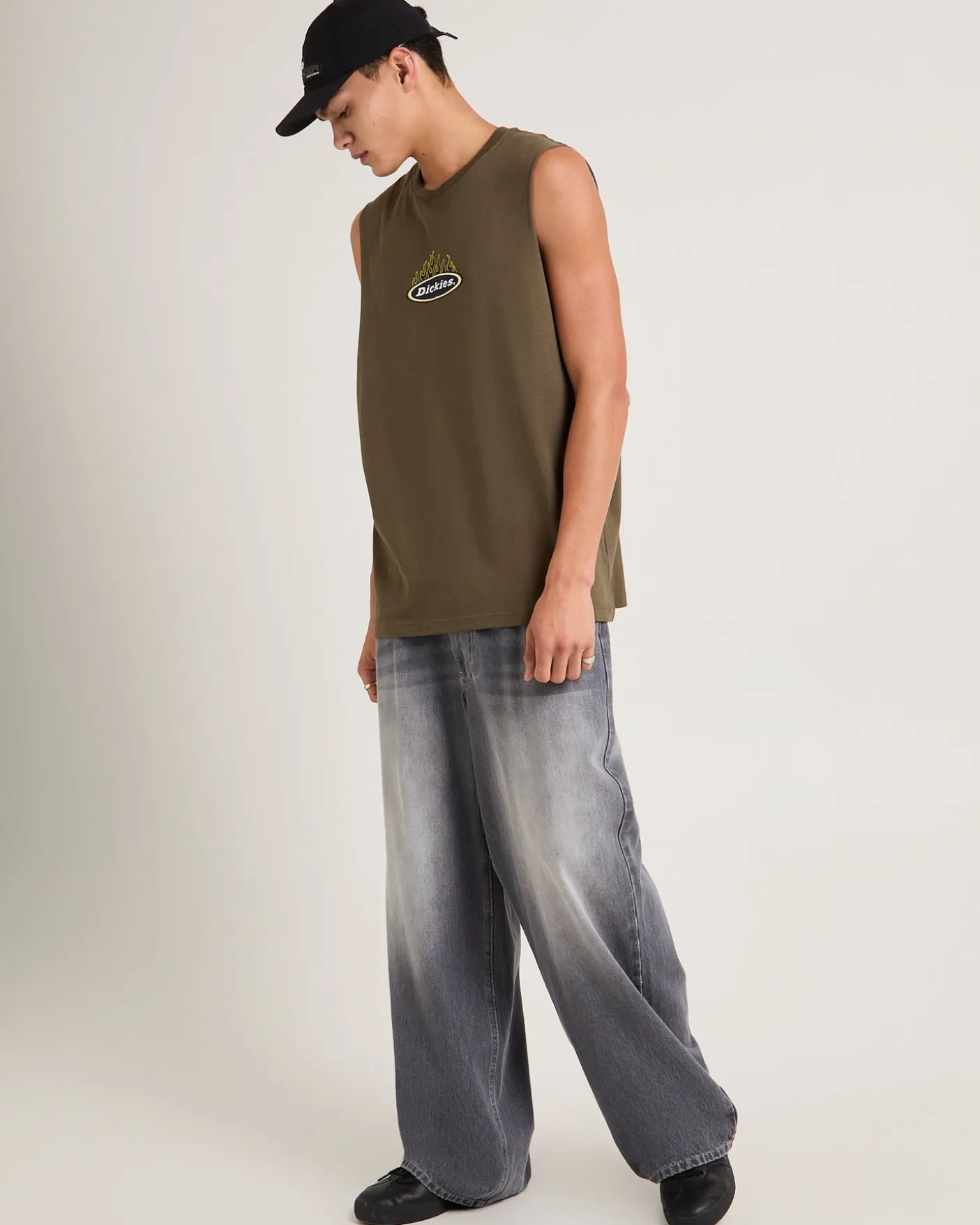 Fire Boy Muscle Tank Top