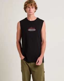 Fire Boy Muscle Tank Top