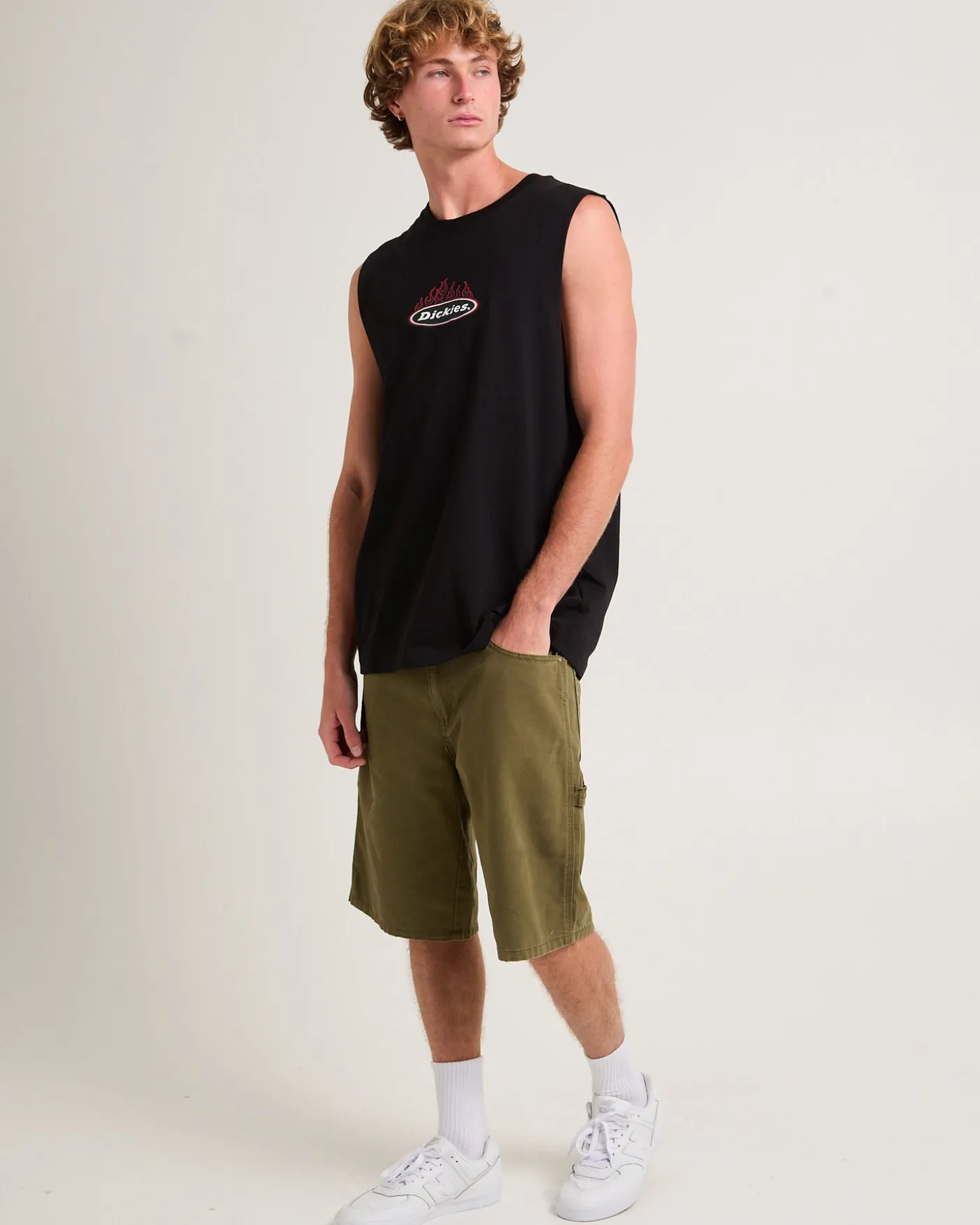 Fire Boy Muscle Tank Top