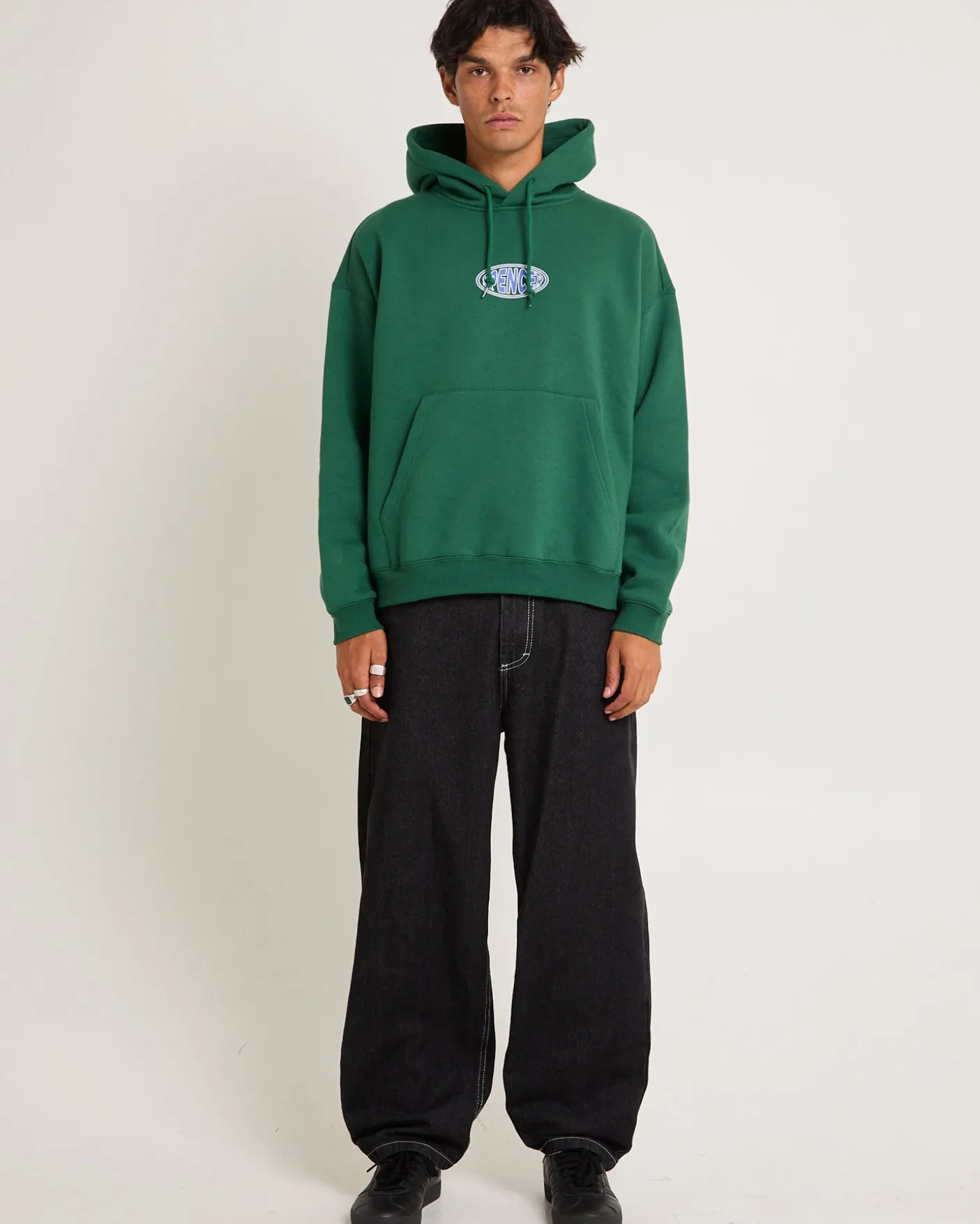 Fisheye Crop Hoodie