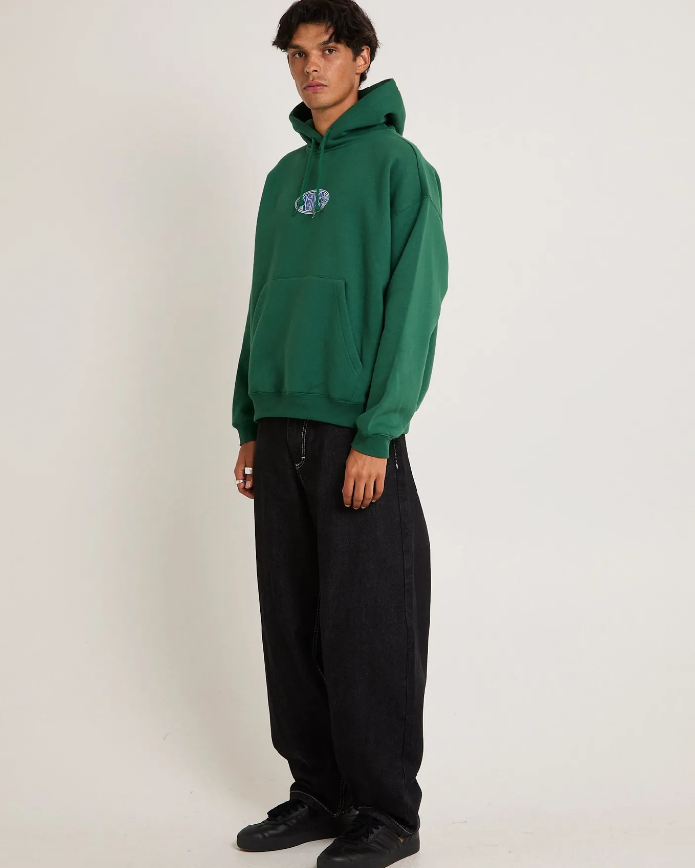 Fisheye Crop Hoodie