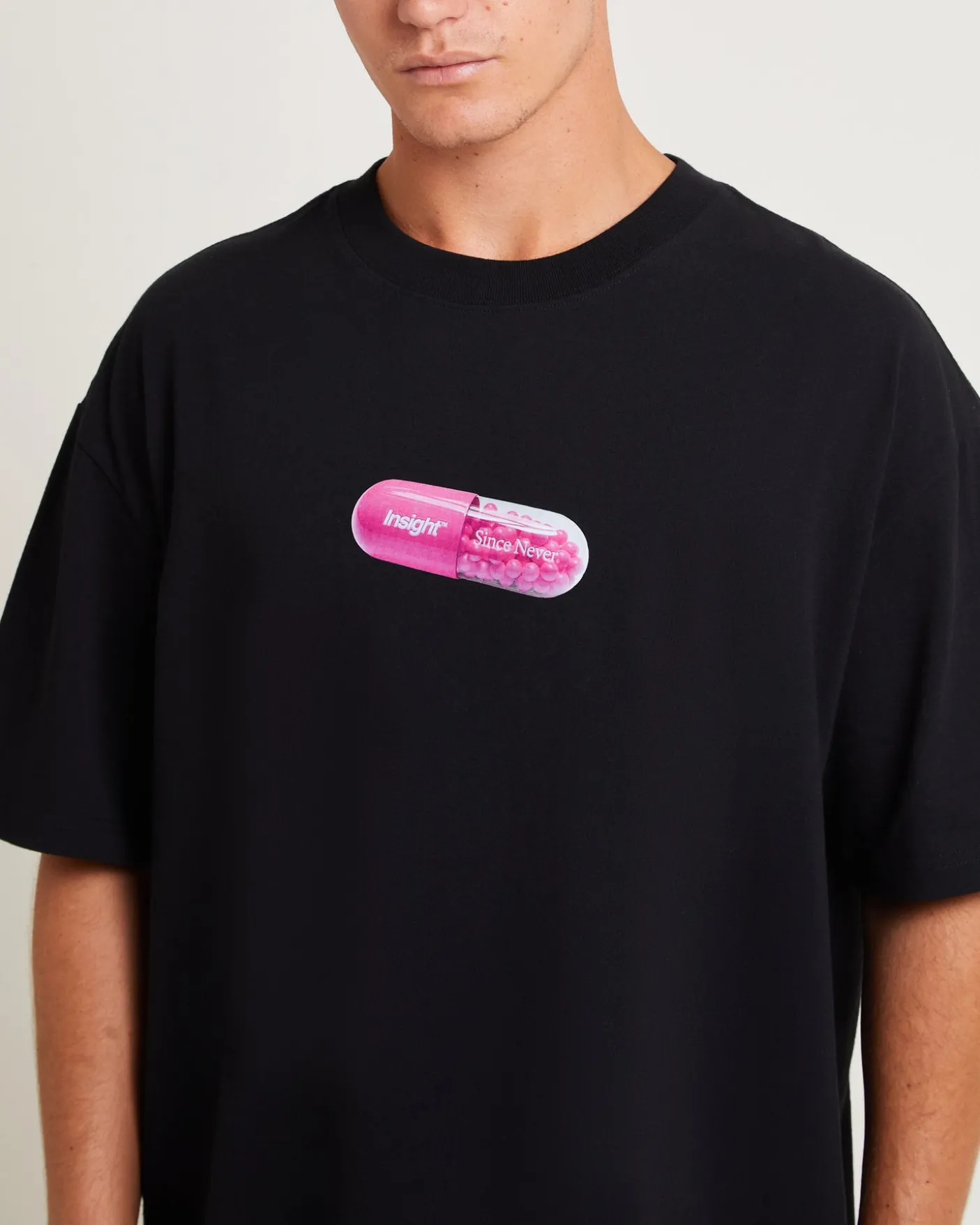Fixture Short Sleeve T-Shirt in Black