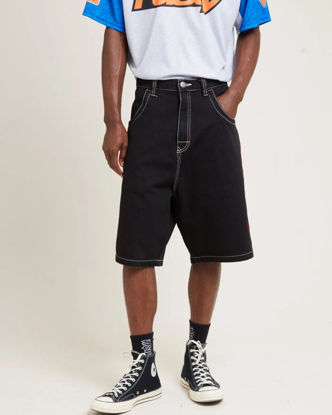 Flip Daddy Draggin Denim Jorts Black Out