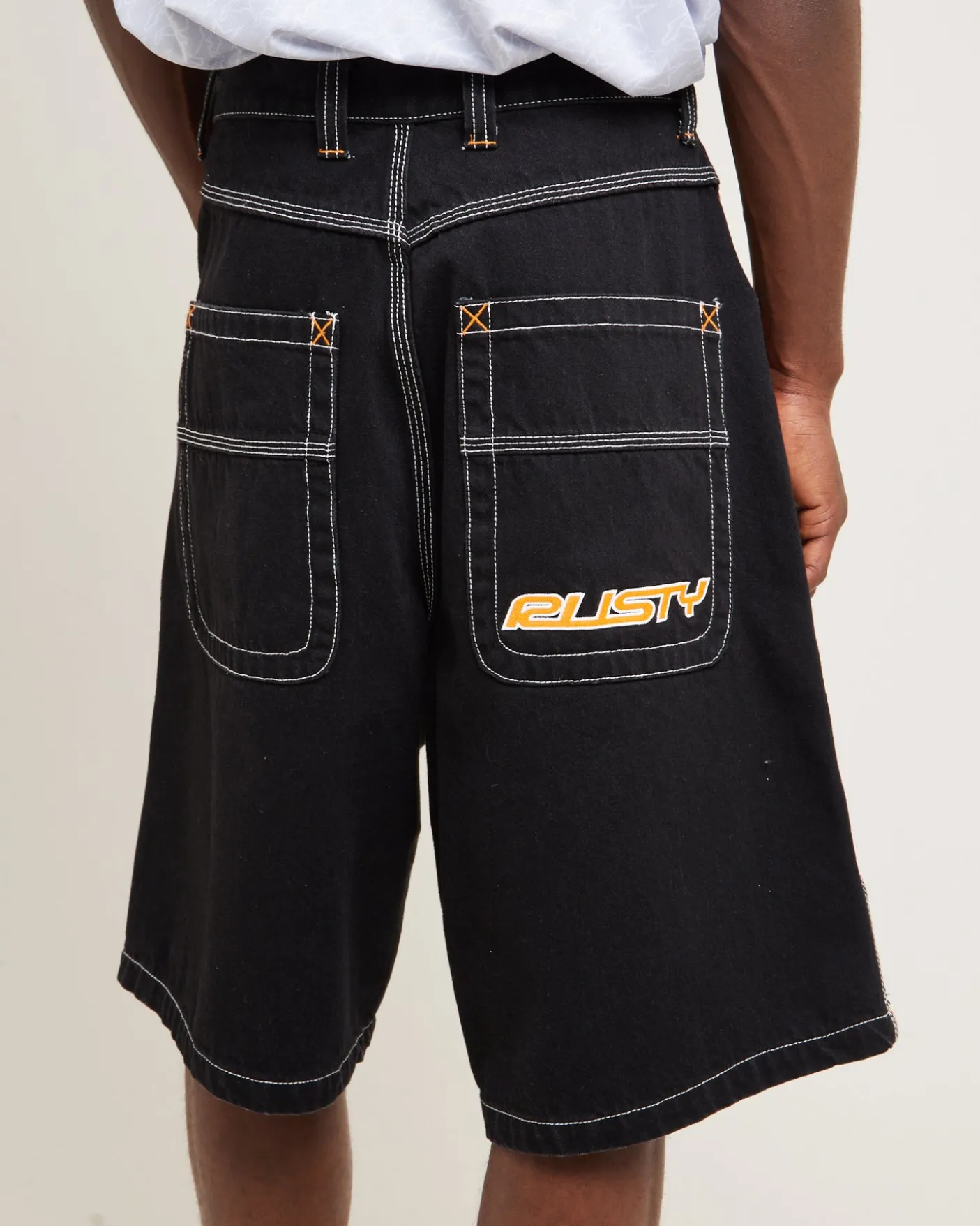 Flip Daddy Draggin Denim Jorts Black Out