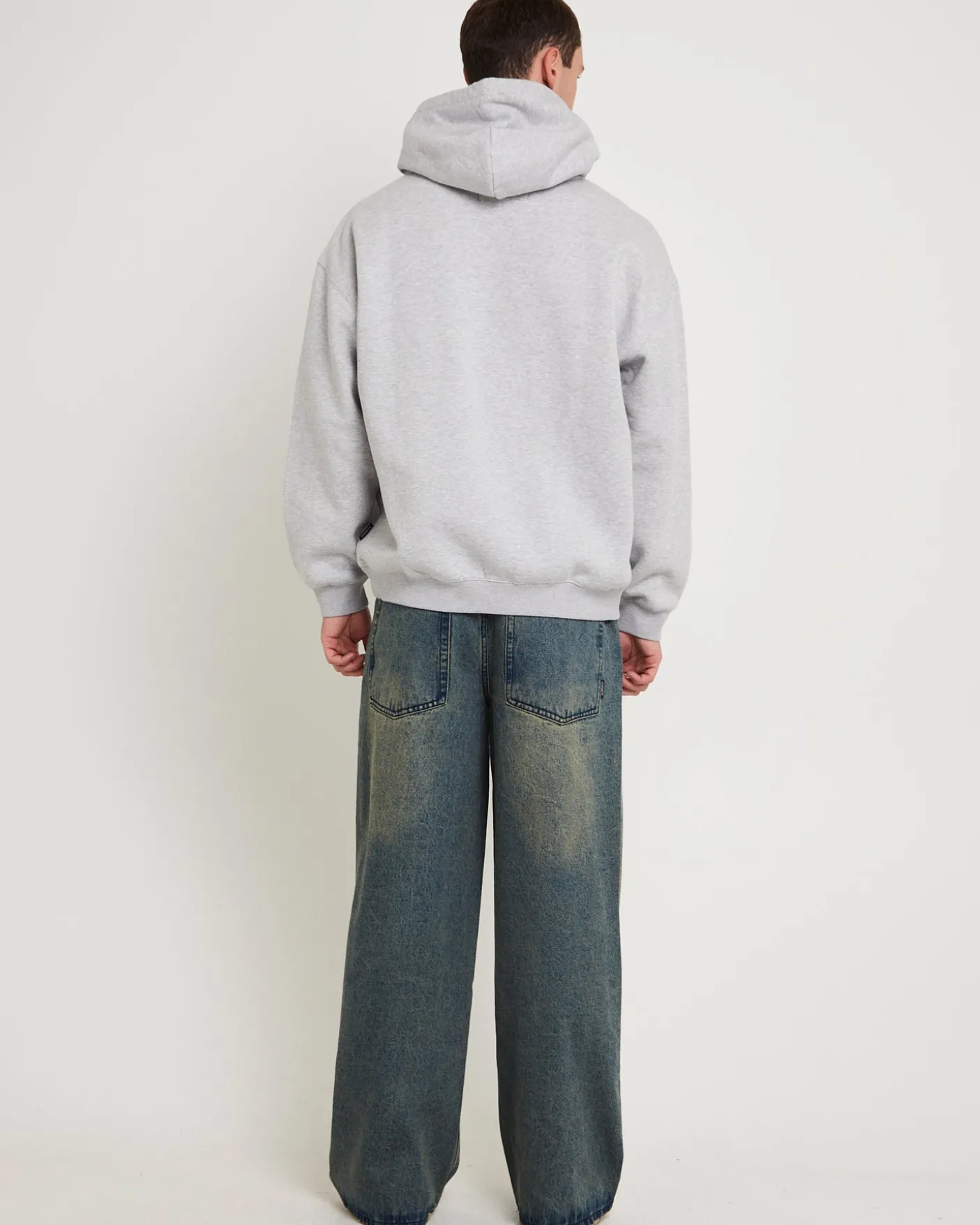 Fluid Baggy Denim Jeans