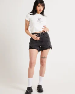 Frankie A-Line Denim Shorts