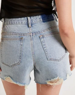 Frankie A-Line Denim Shorts
