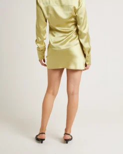 Freya Satin Slip Mini Skirt