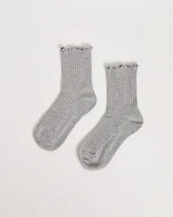 Frill Ribbed Socks 3 Pack