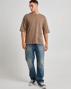 Geo Knit Short Sleeve T-Shirt