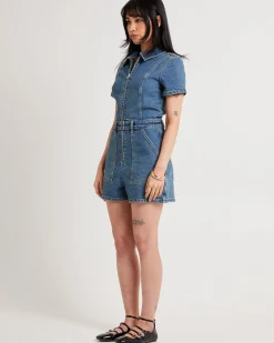 Georgia Denim Romper