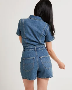 Georgia Denim Romper