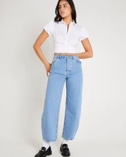 Gigi Barrel Denim Jeans