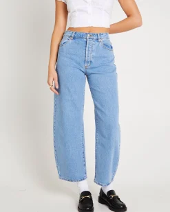 Gigi Barrel Denim Jeans