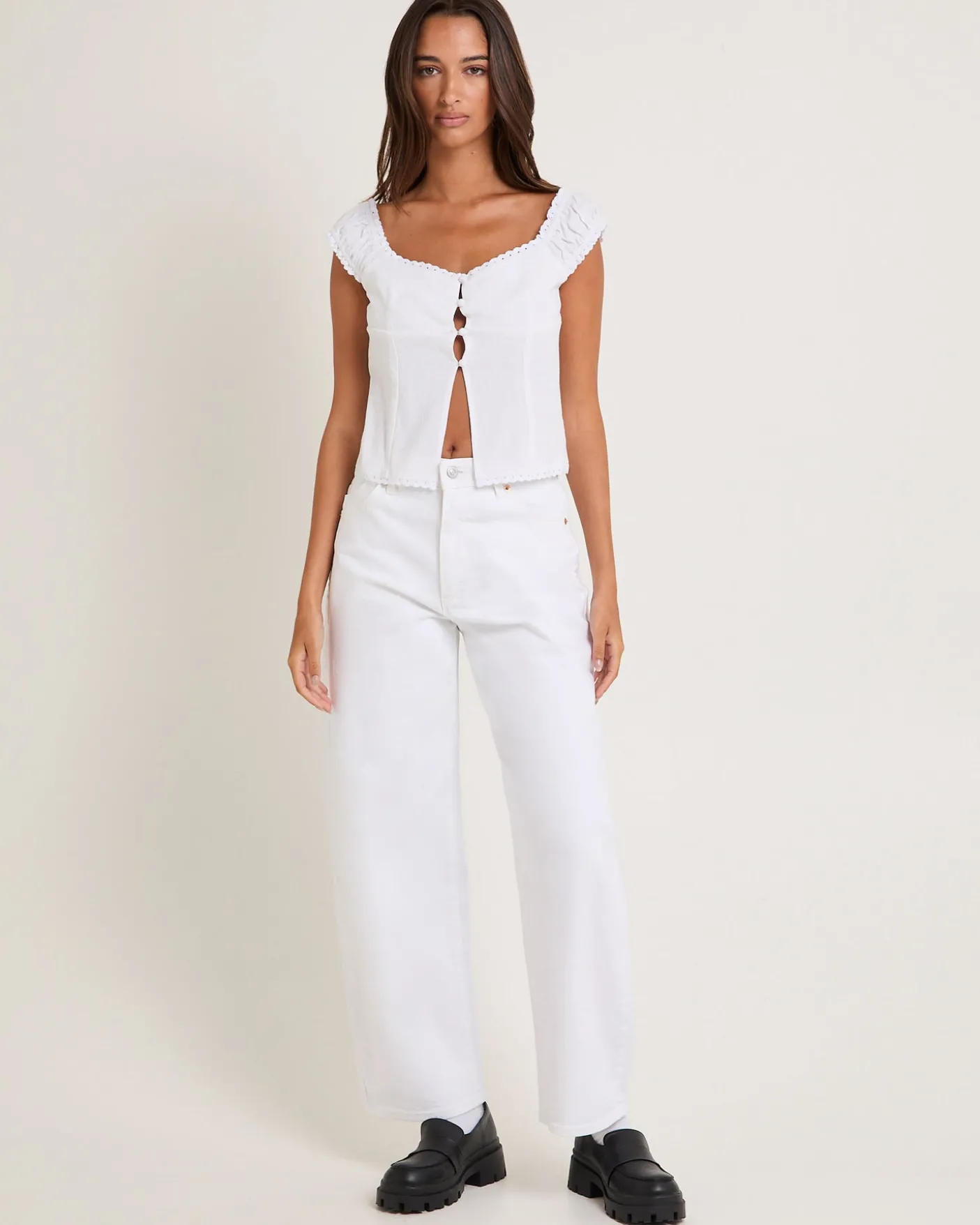 Gigi Barrel Denim Jeans