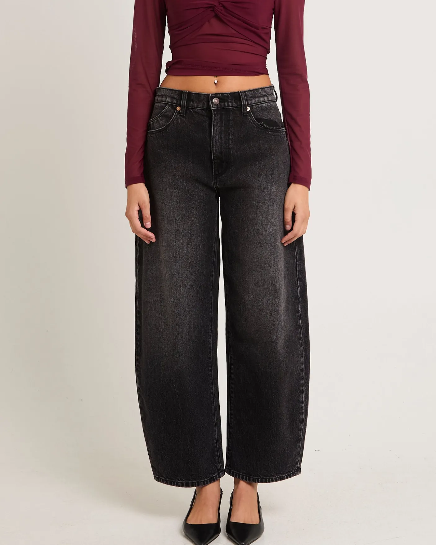 Gigi Barrel Denim Jeans
